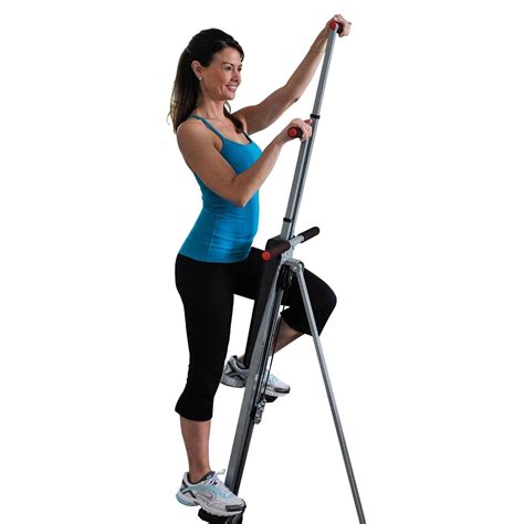 The climbing motion targets your upper and lower body, including your arm, core, and leg muscles. . Maxi climber machine